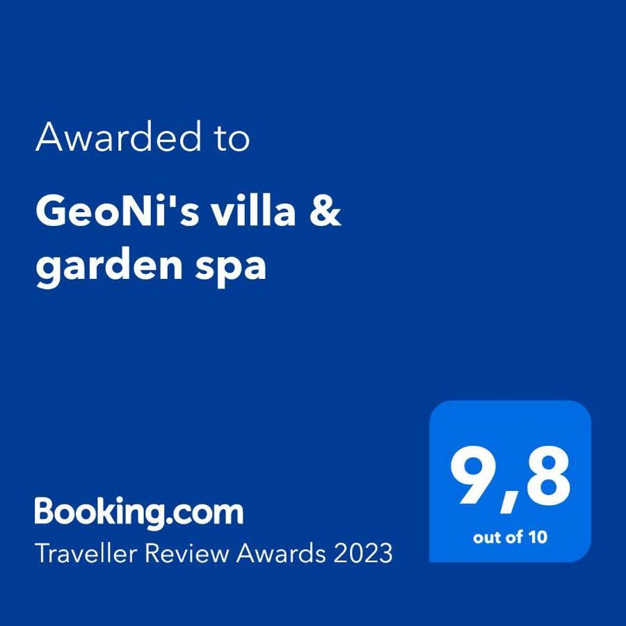 אפולוניה Geoni'S Villa & Garden Spa מראה חיצוני תמונה